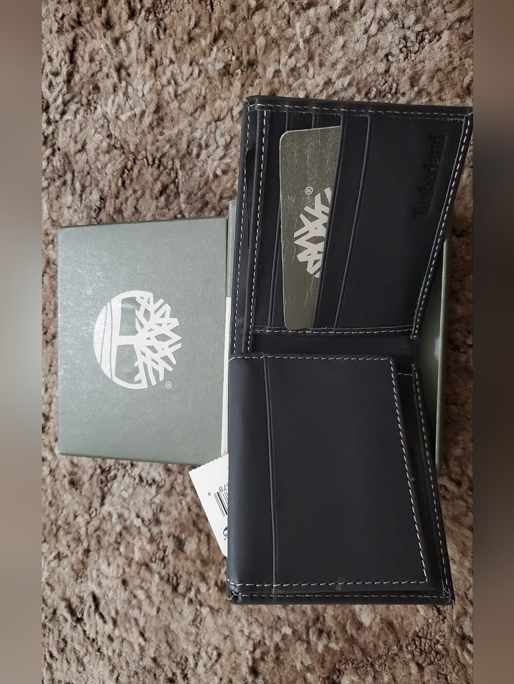 Timberland Black Leather Wallet